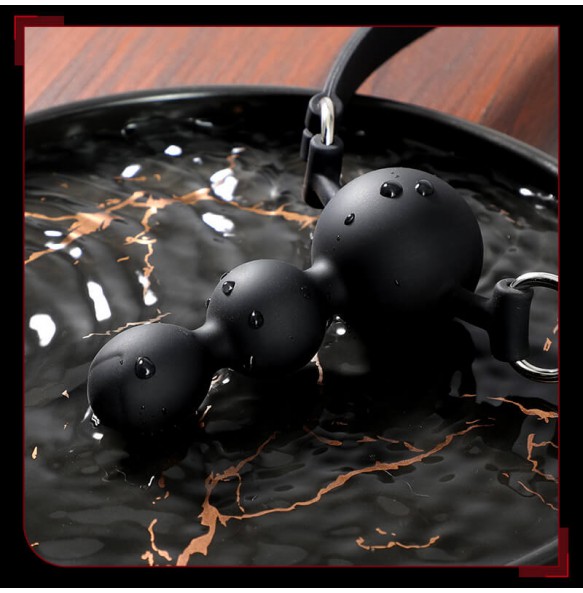 MizzZee - Silicone Mouth Gag (Three-Ball Model)
