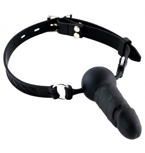 MizzZee - Silicone Mouth Gag (Dildo Model)