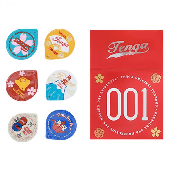 TENGA - Ultra-thin con doms 001 (3Pcs)