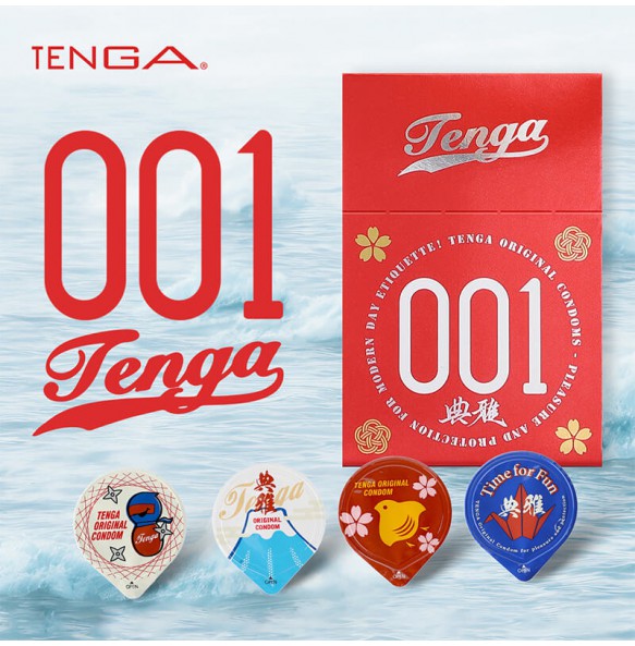 TENGA - Ultra-thin con doms 001 (3Pcs)