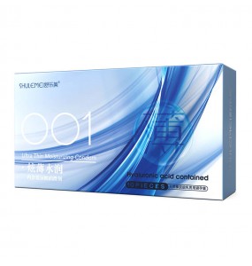 SLM - Ultra Thin Moisturizing 001 Con dom (10Pcs)