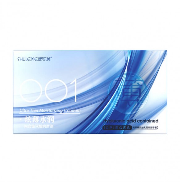 SLM - Ultra Thin Moisturizing 001 Con dom (10Pcs) SLM - Ultra Thin Moisturizing 001 Con dom (10Pcs)