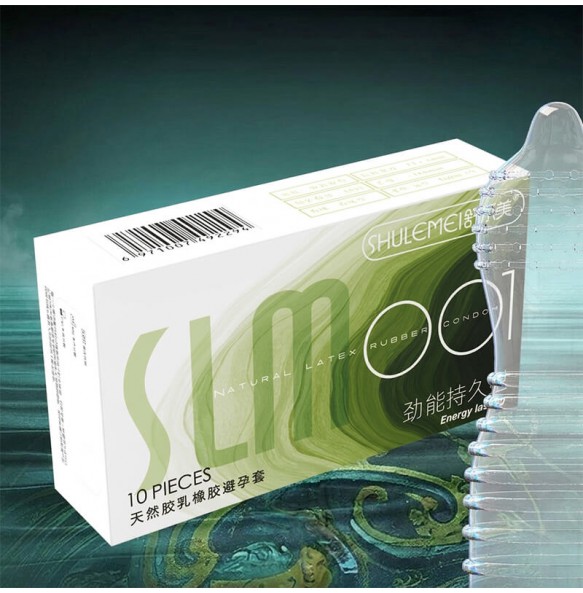 SLM - Energy Lasting Con dom (10Pcs) SLM - Energy Lasting Con dom (10Pcs)