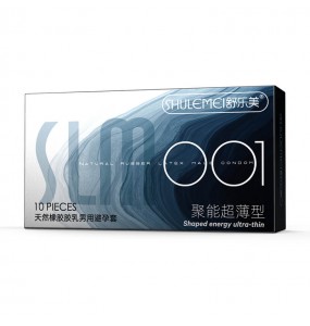 SLM - Shaped Energy Ultra Thin Con dom (10Pcs)