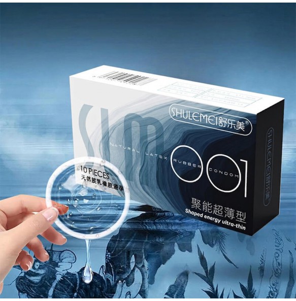 SLM - Shaped Energy Ultra Thin Con dom (10Pcs) SLM - Shaped Energy Ultra Thin Con dom (10Pcs)