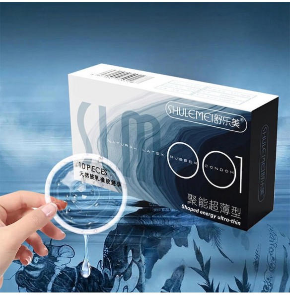 SLM - Shaped Energy Ultra Thin Con dom (10Pcs)