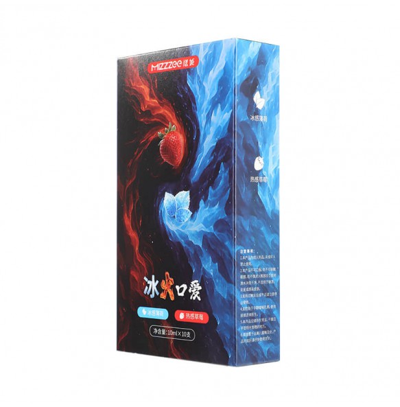 MizzZee - Frost Fire Duo Sensation Lubricant 2nd Generation (10Pcs*10ml) MizzZee - Frost Fire Duo Sensation Lubricant 2nd Generation (10Pcs*10ml)
