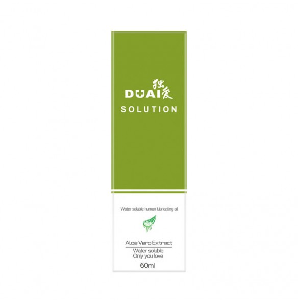 DUAI Solution Aloe Essence Lubricant (60ml) DUAI Solution Aloe Essence Lubricant (60ml)