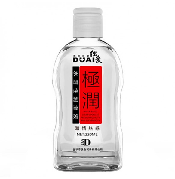 DUAI - Water Based Soluble Lubricant (Warming - 220ml) DUAI - Water Based Soluble Lubricant (Warming - 220ml)