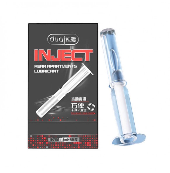 DUAI - Anal Injector Lubricants (7Pcs*5ml) DUAI - Anal Injector Lubricants (7Pcs*5ml)