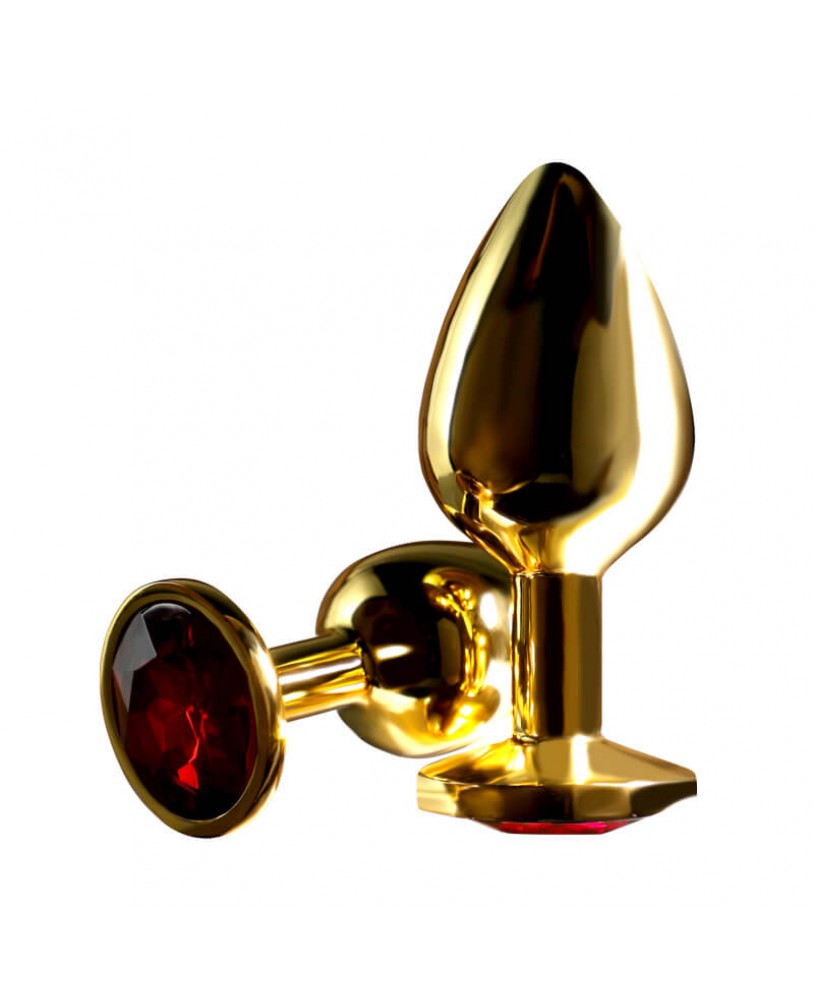 anal plug bauen Diamond Heart Butt Plug Regular, M Purple
