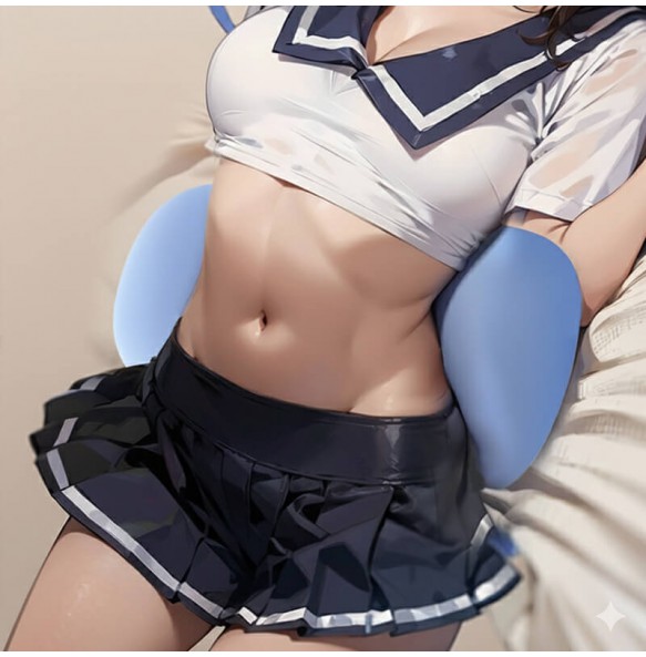 MAKJ - Passion Assist Little Soft Pillow (Blue) MAKJ - Passion Assist Little Soft Pillow (Blue)